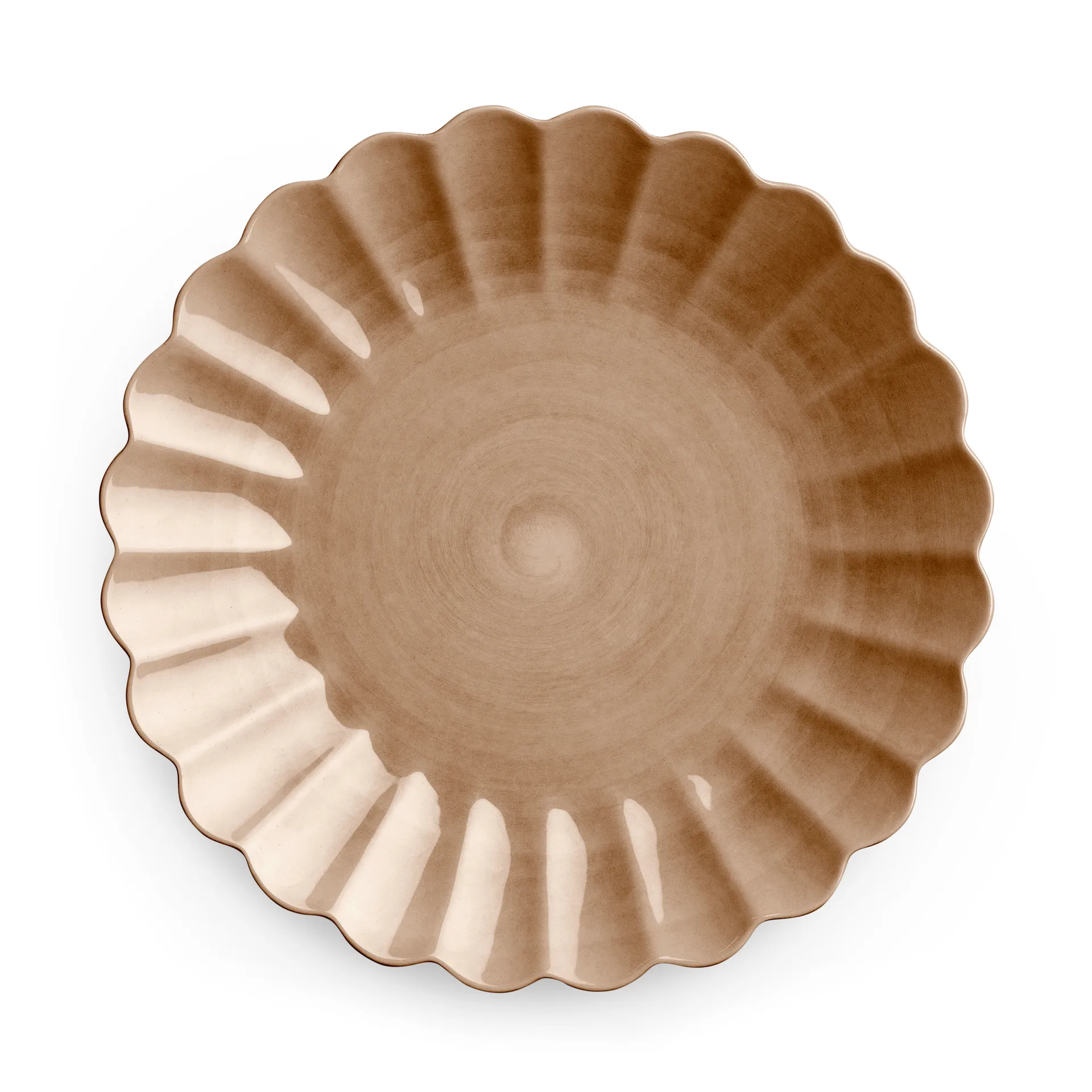 Oyster 플레이트 28 cm, cinnamon Mateus | 마테우스