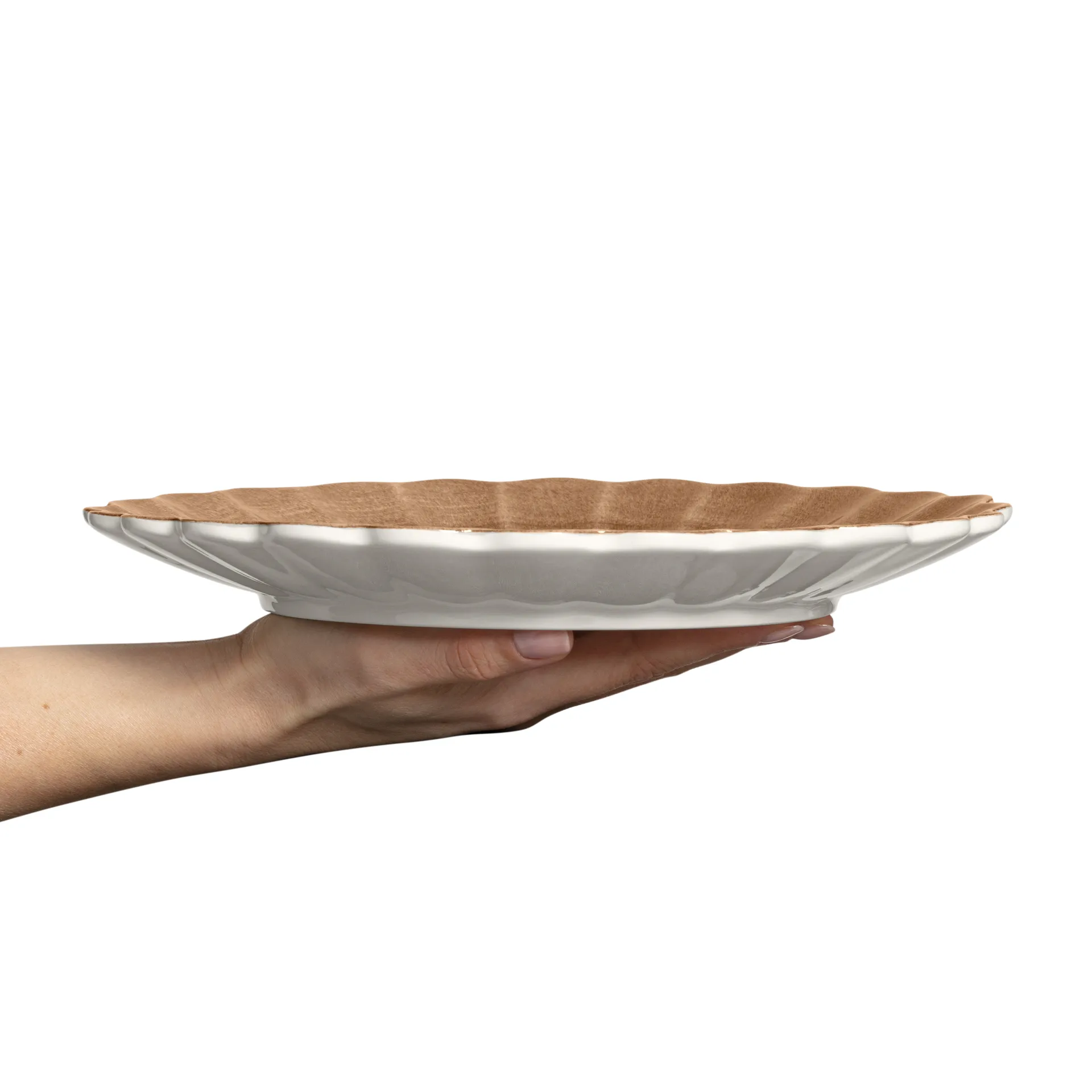 Oyster 플레이트 28 cm, cinnamon Mateus | 마테우스