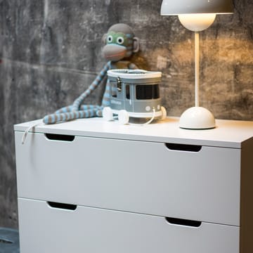 아오코 4칸 서랍장 - White lacquer - Mavis
