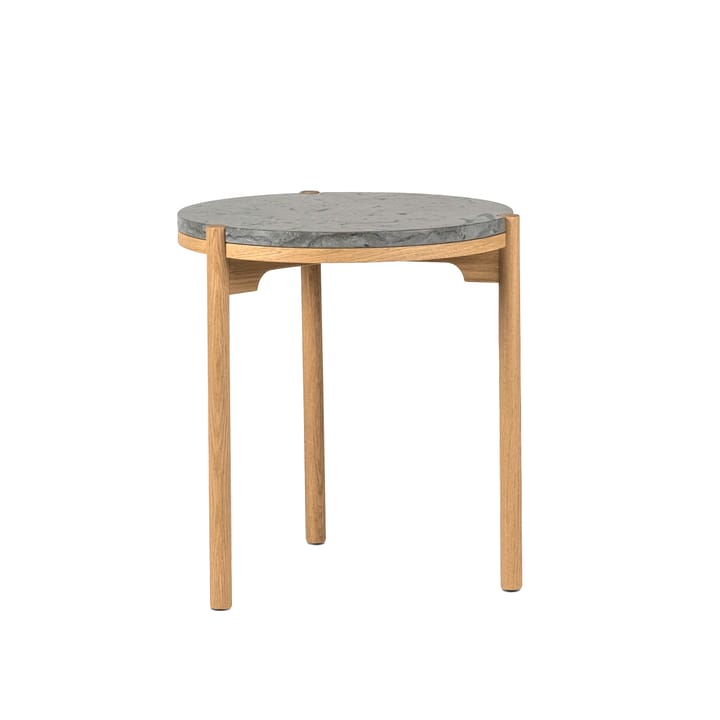 돈도 사이드 테이블 화이트 피그먼티드 오크 Ø45 cm - Honed limestone - Mavis