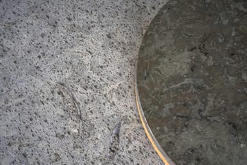 돈도 사이드 테이블 화이트 피그먼티드 오크 Ø45 cm - Honed limestone - Mavis