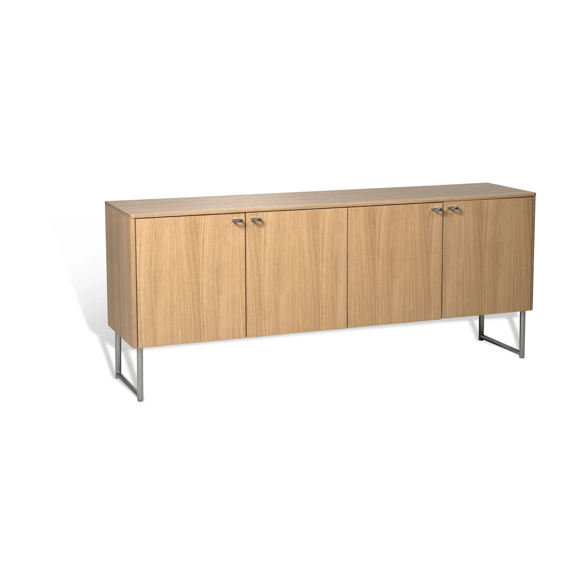 데우스 사이드보드 60 cm, White-pigmented matte lacquered oak Mavis