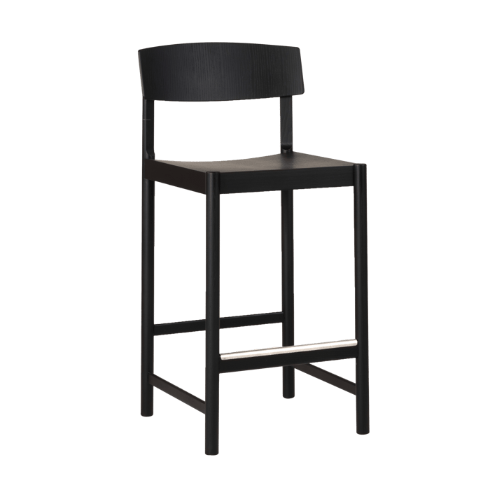 로드 바스툴 65 cm, Black stained ash Mavis