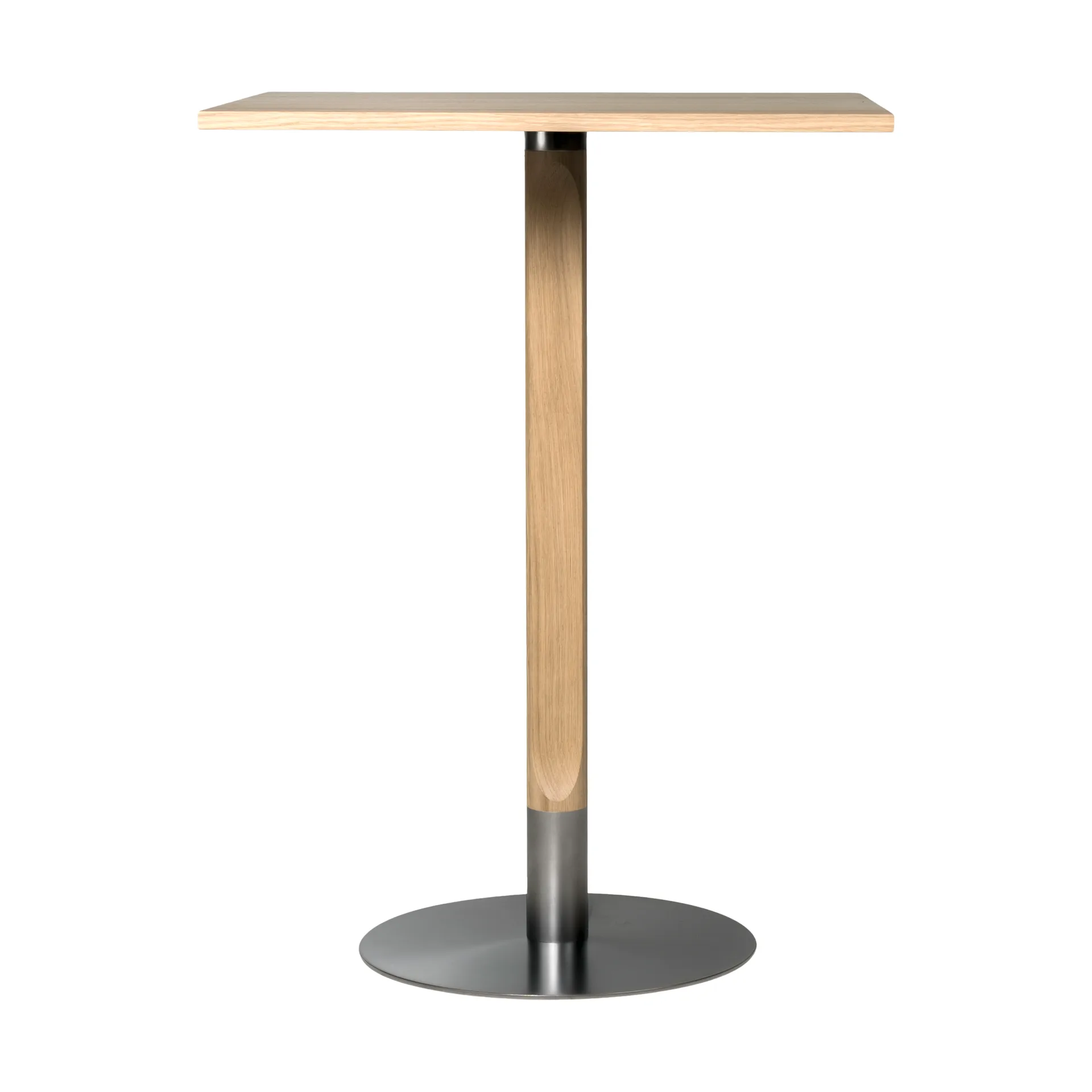 레드 바 테이블 70x70 cm, White-pigmented matte lacquered oak Mavis