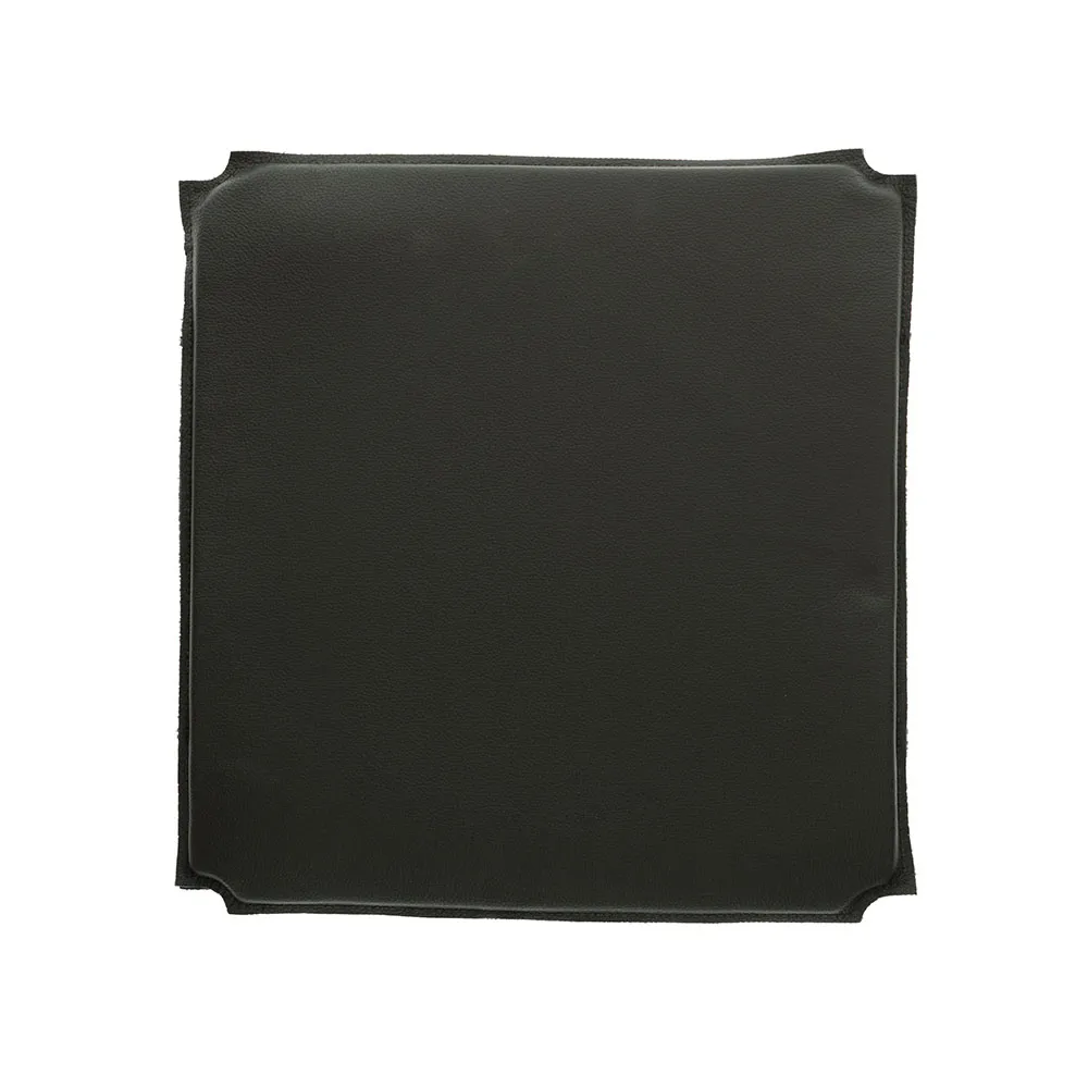 레드 체어 시트, leather black Mavis