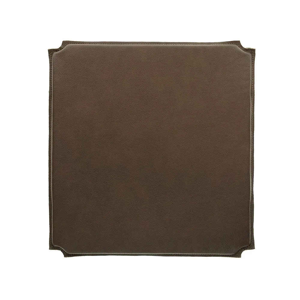 레드 체어 시트, leather mocca Mavis