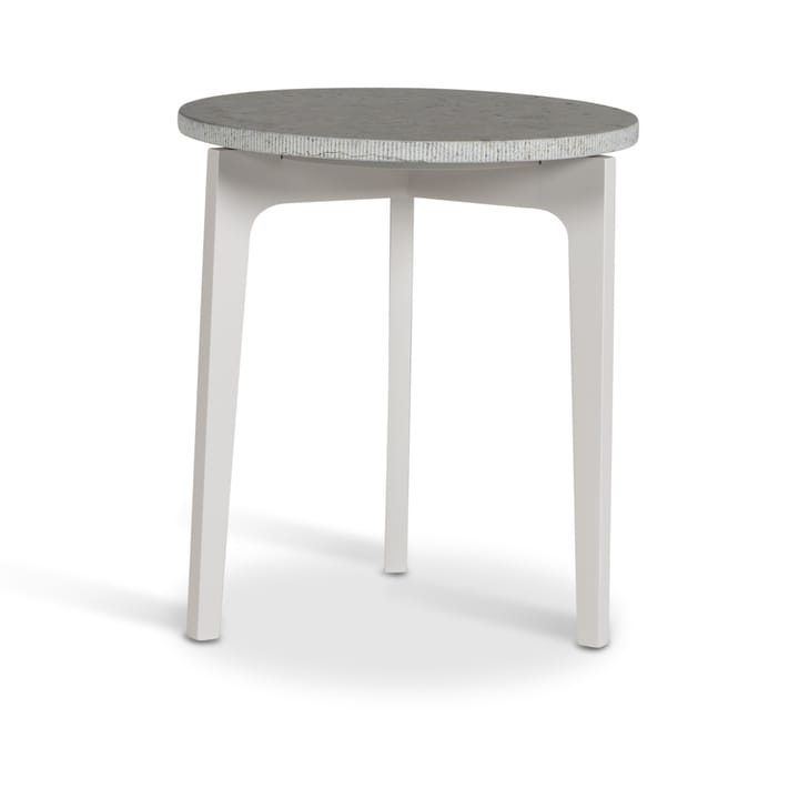 헬비켄 사이드 테이블 - limestone, light gray lacquer - Mavis