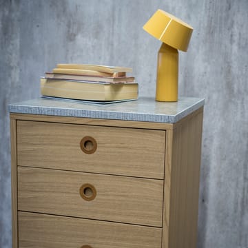헬비켄 슬림 서랍장 - oak whitepigment, 6 drawers - Mavis