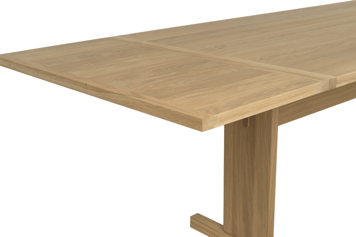 아르브 다이닝 테이블용 확장판, White pigmented matte lacquered oak Mavis