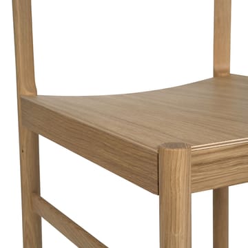 레드 체어 - White pigmented matte lacquered oak - Mavis