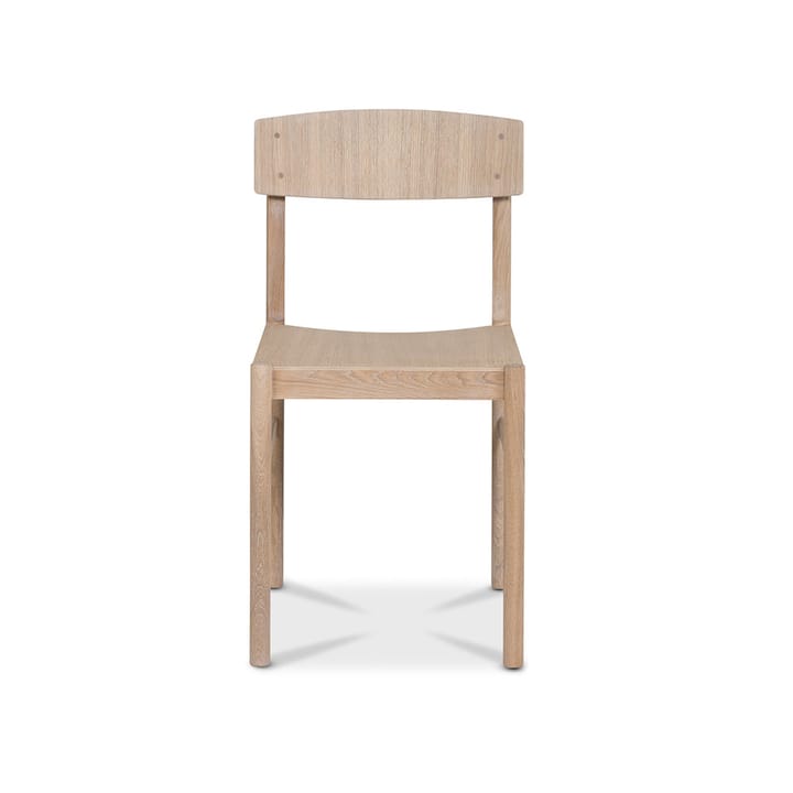 레드 체어 - White waxed oak - Mavis