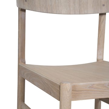 레드 체어 - White waxed oak - Mavis