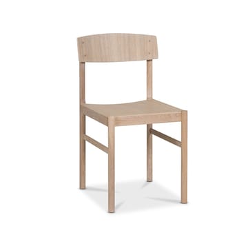 레드 체어 - White waxed oak - Mavis
