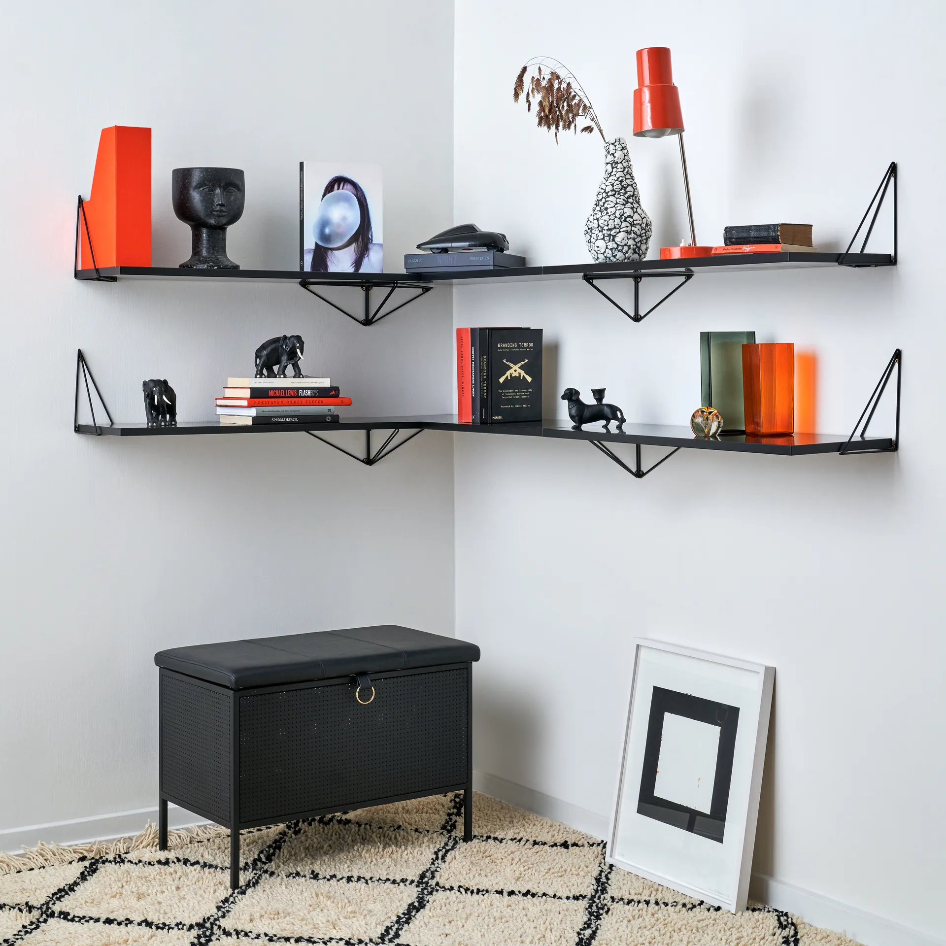 피타고라스 브라켓 2개 세트, black Maze | 메이즈