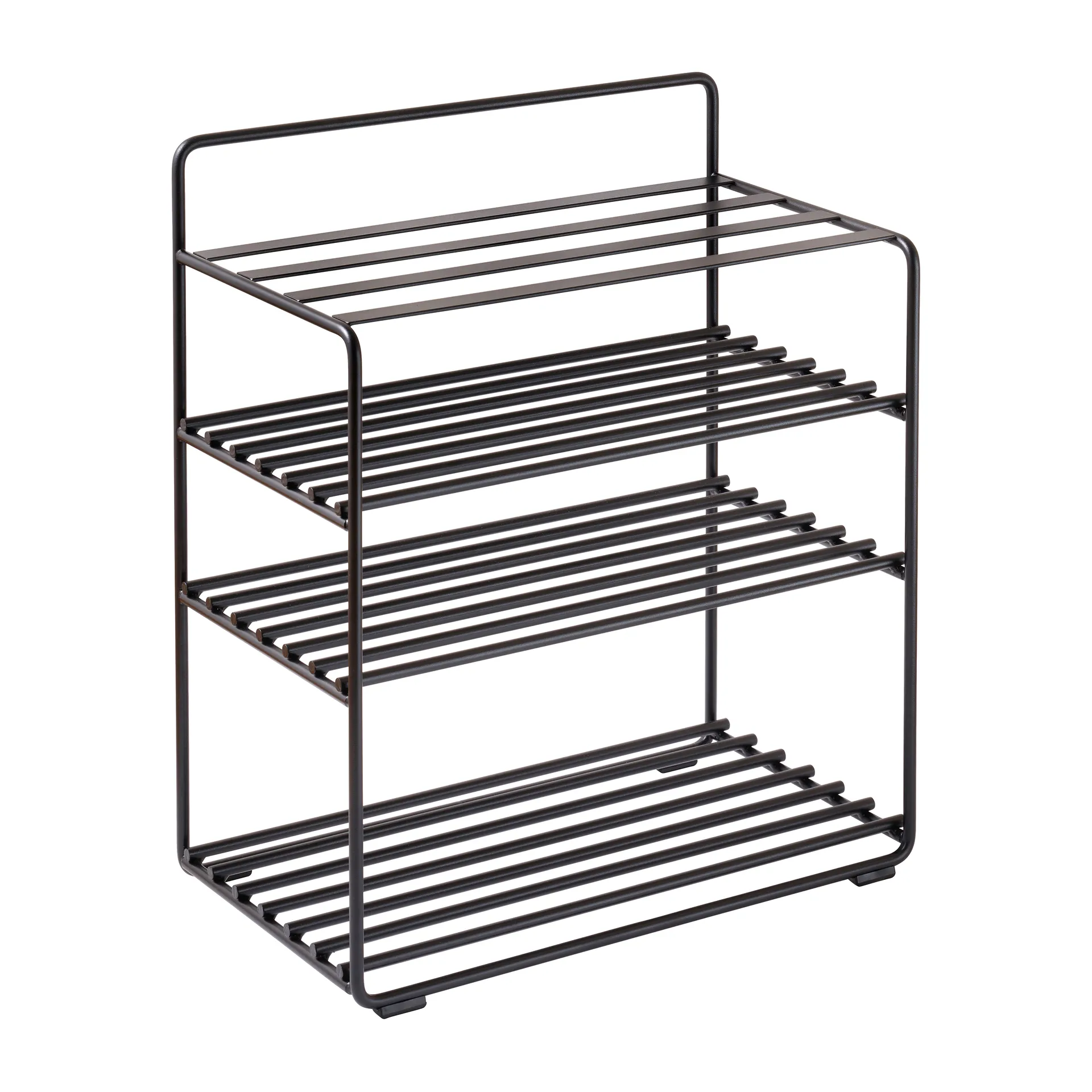 로워 이스트 시트 선반-스툴 50x28x58 cm, Black-black leather Maze | 메이즈