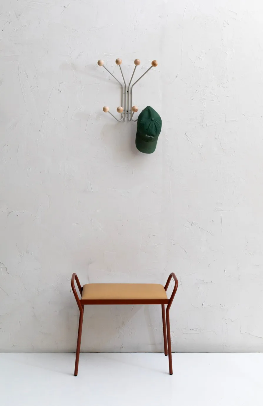 애니원 Anyone 스툴, Cinnamon-vegeta trace leather Maze | 메이즈