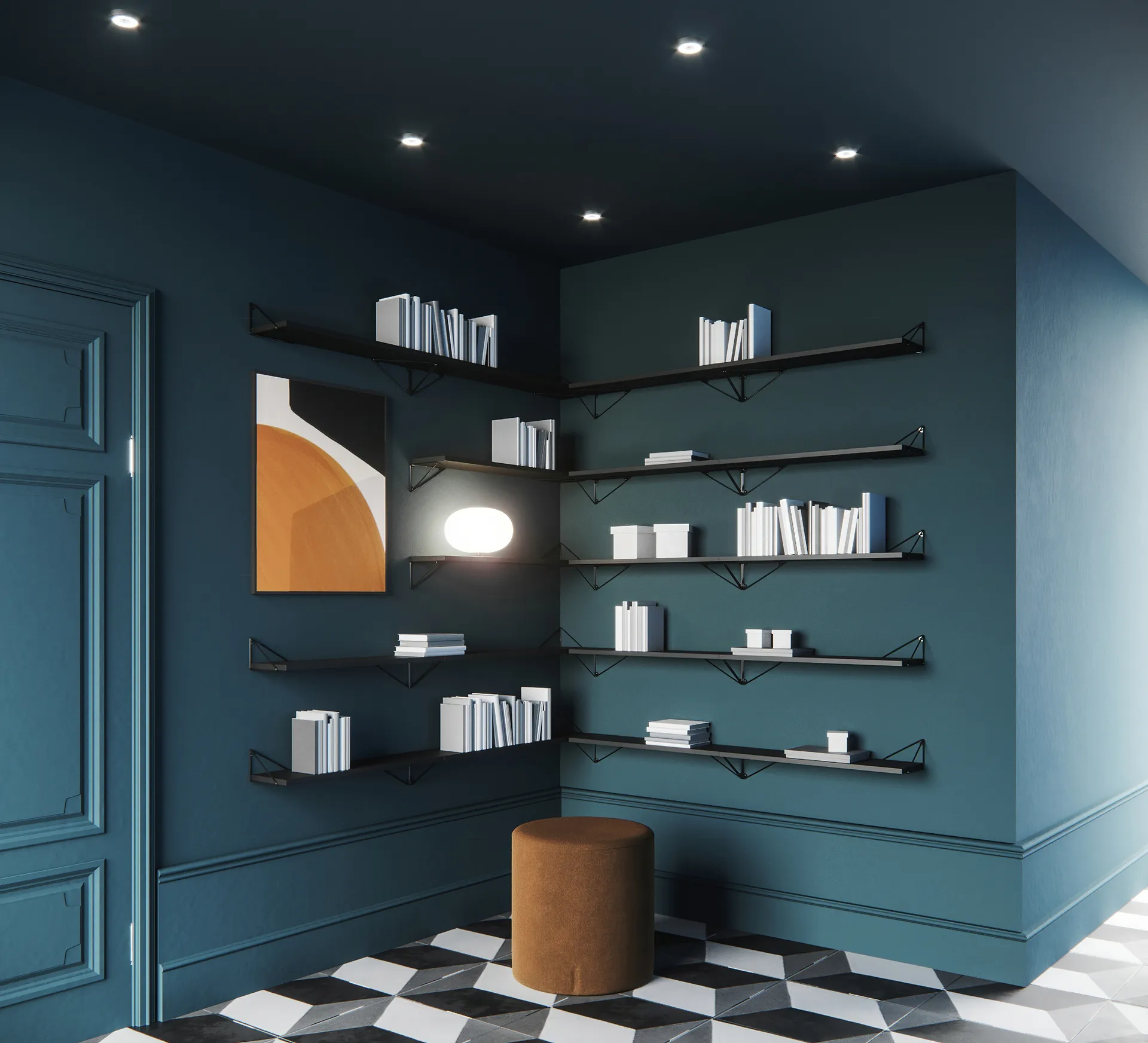 피타고라스 선반 피타고라스 선반, black Maze | 메이즈