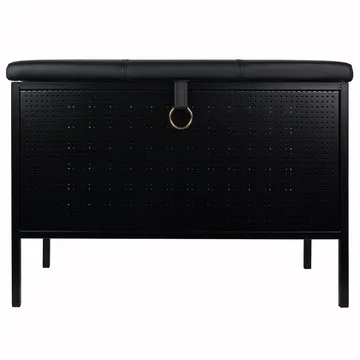 프랭크 수납 벤치 - Black - Maze | 메이즈