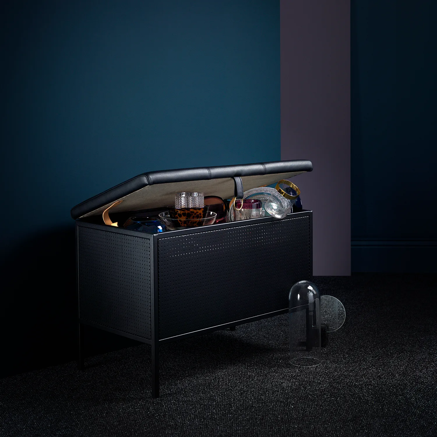 프랭크 수납 벤치, Black Maze | 메이즈