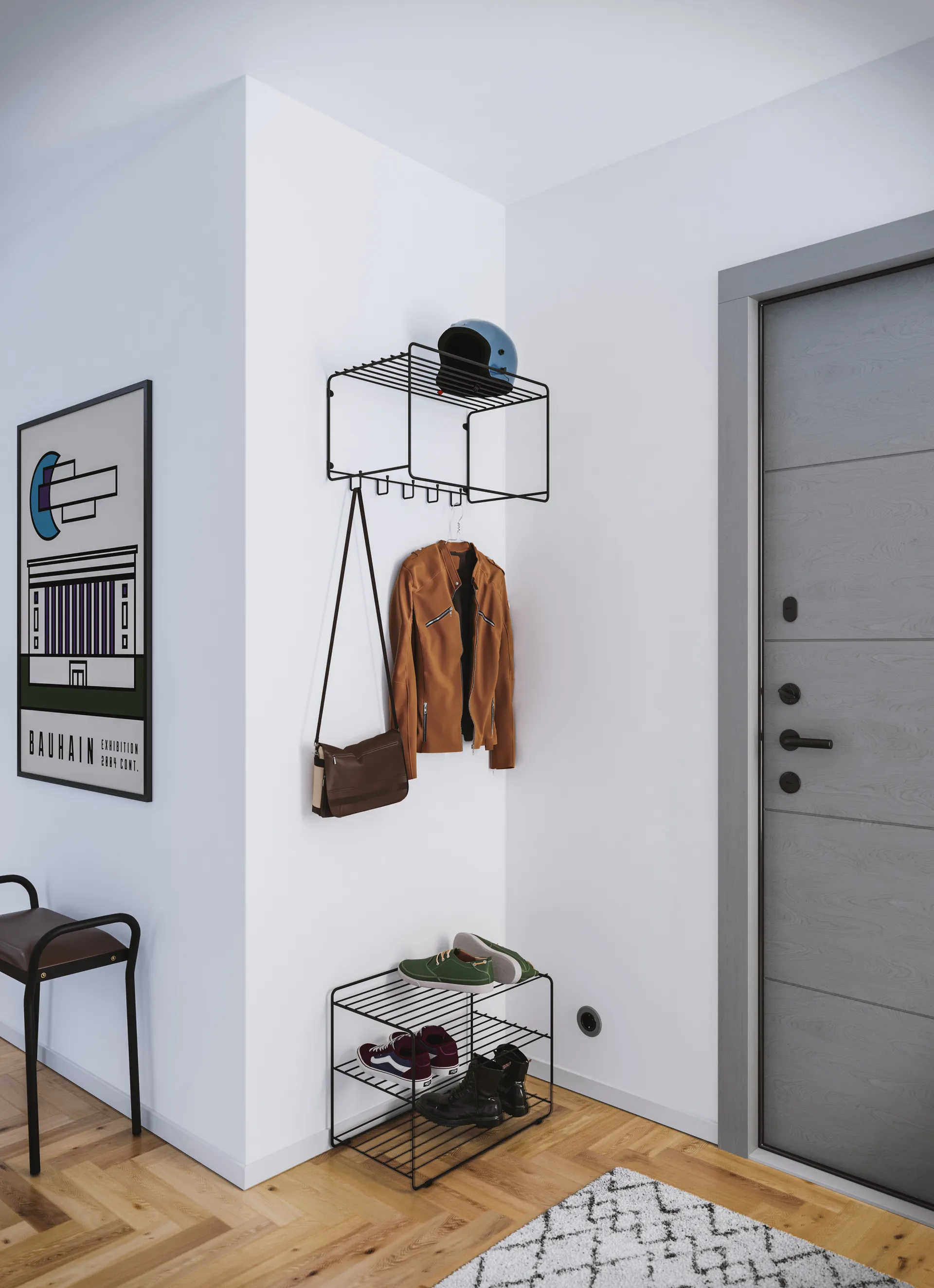 다운타운 신발 선반, Black Maze | 메이즈