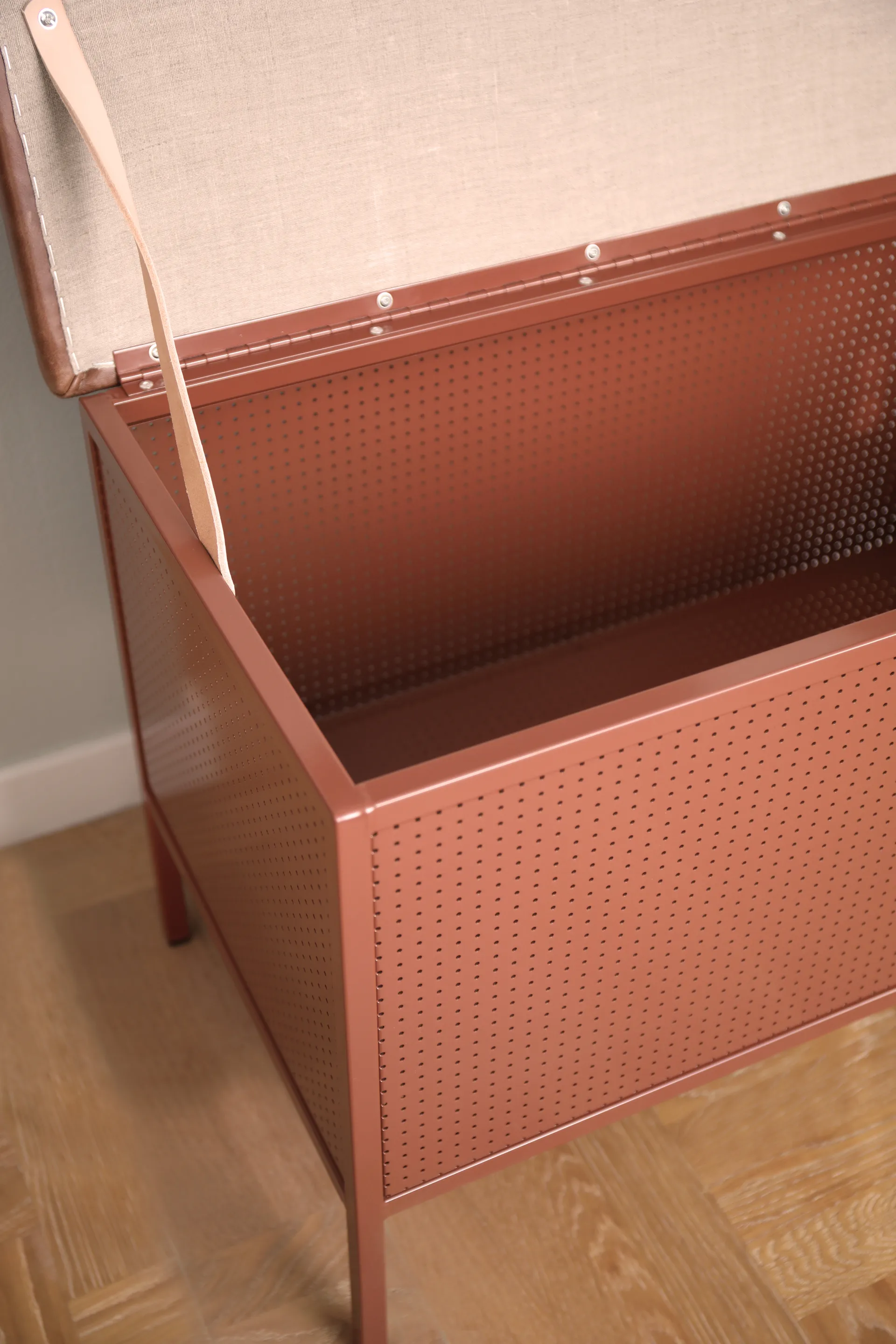 프랭크 수납 벤치, Cinnamon-vintage cognac Maze | 메이즈