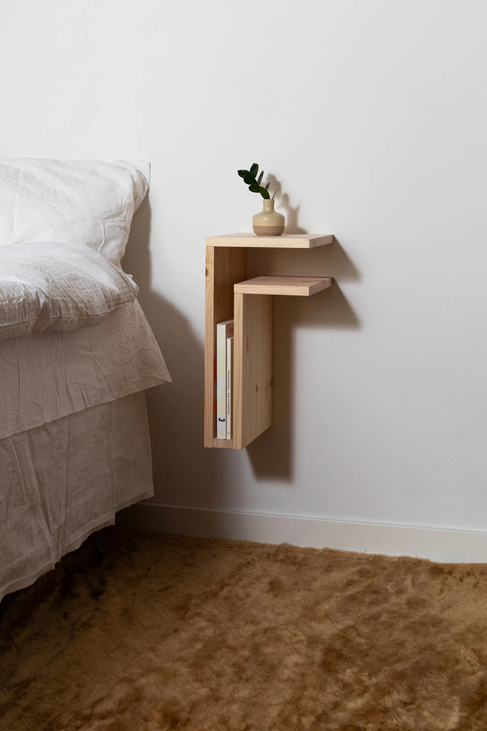 F-Shelf 플레이 DIY 벽 선반, Pine, right Maze | 메이즈