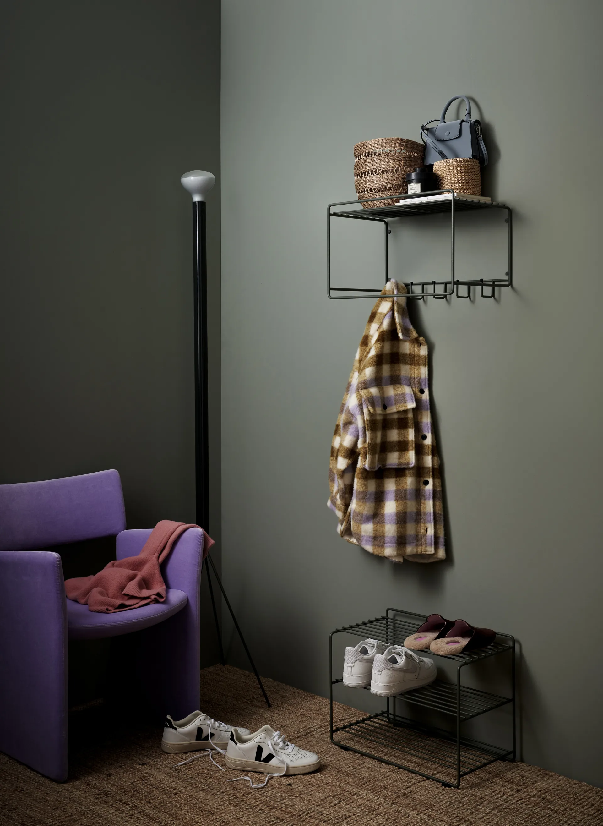 업타운 모자 선반, Green Maze | 메이즈