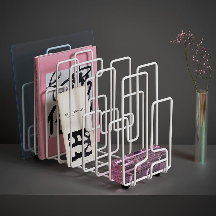 In The Neighbourhood newspaper stand, white Maze | 메이즈