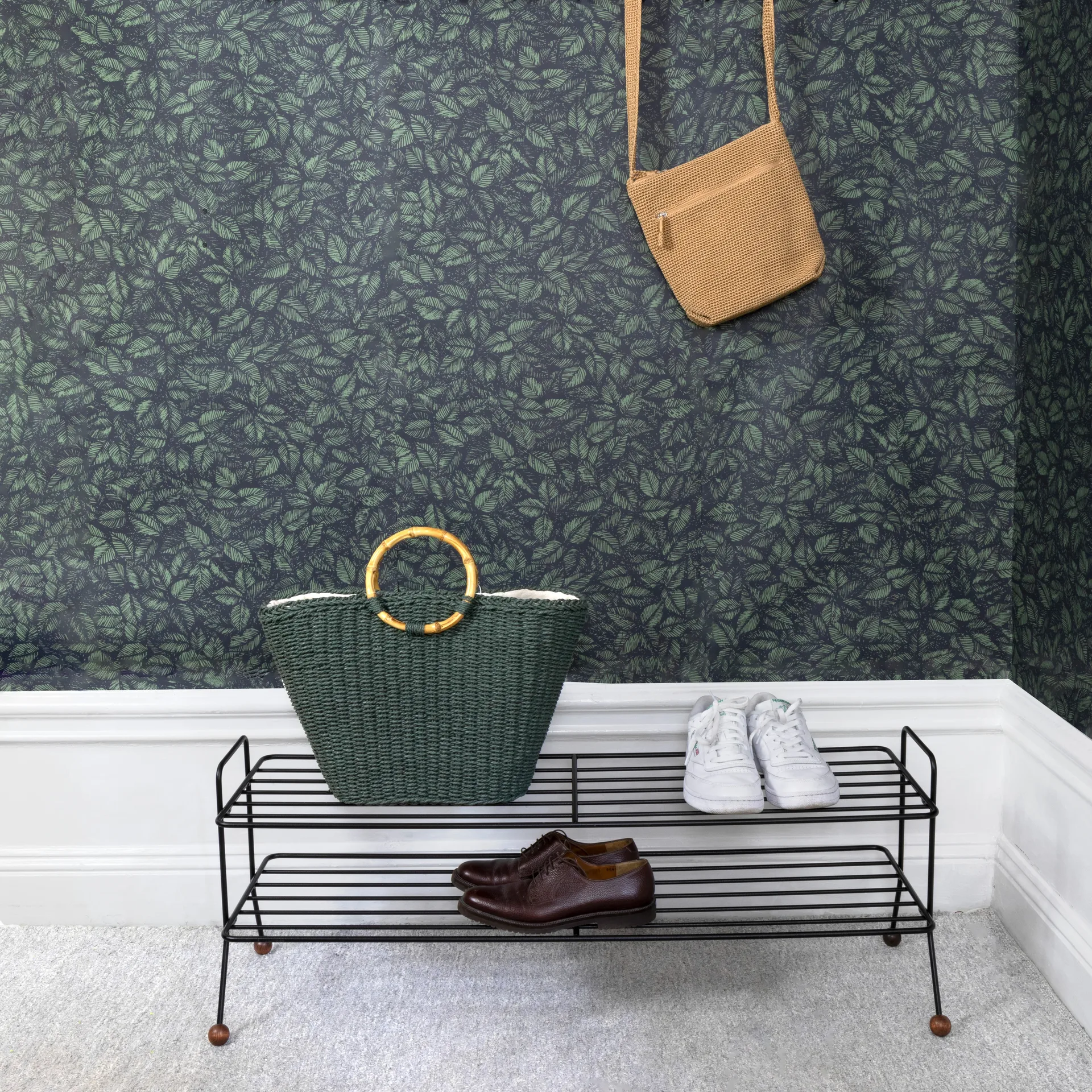 빌 신발 선반 L, black-dark brown Maze | 메이즈