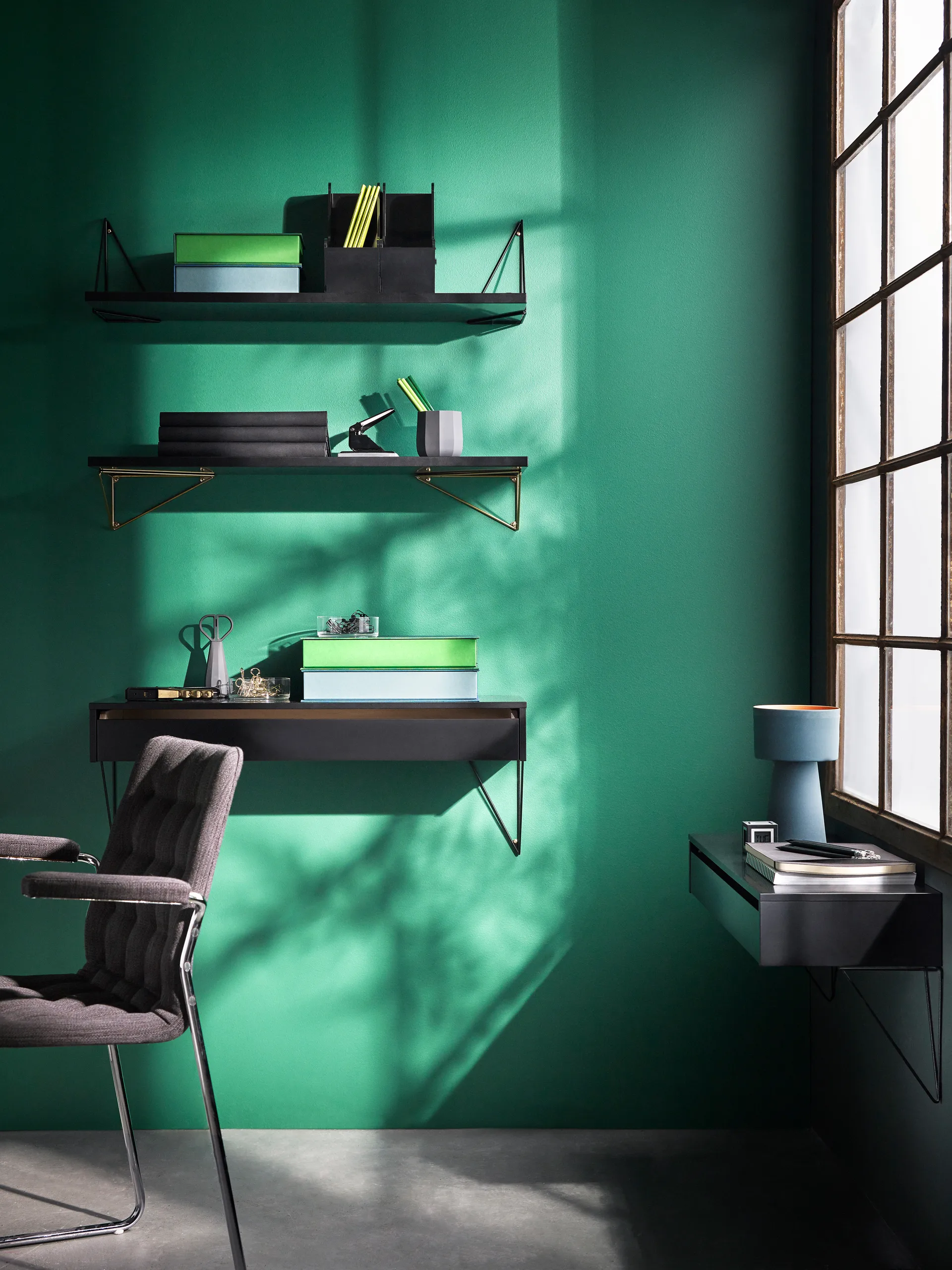 피타고라스 서랍 L, black Maze | 메이즈