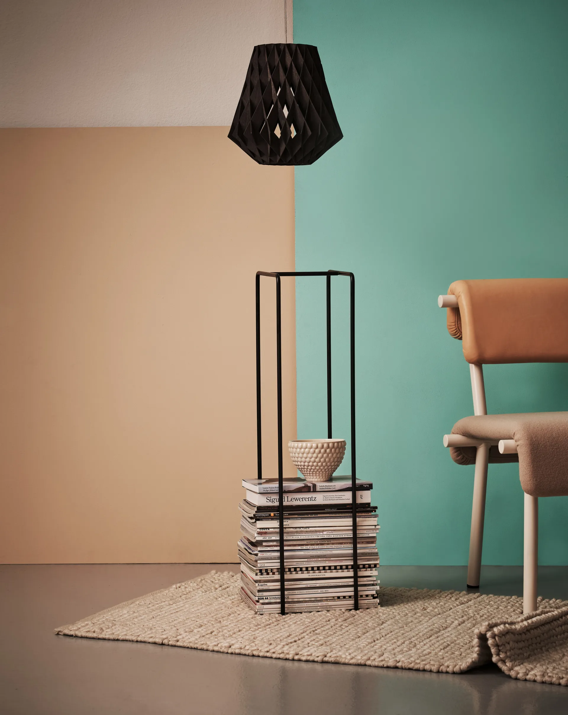 믹스랙 스토리지 랙 L, Black Maze | 메이즈