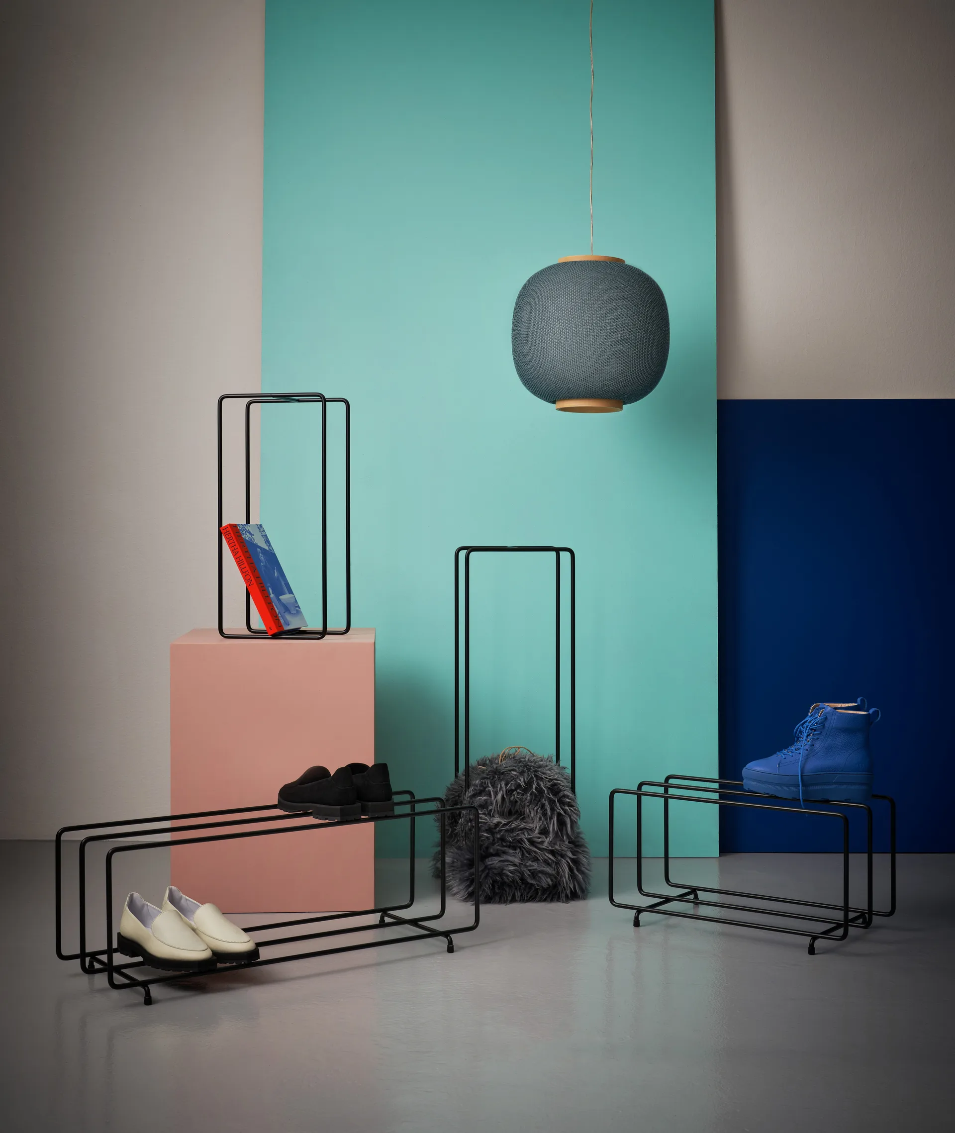 믹스랙 스토리지 랙 L, Black Maze | 메이즈