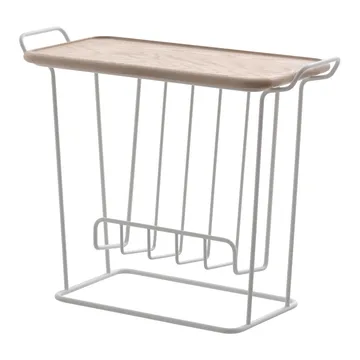 Minnie Mae 우드 트레이 테이블 - white-light ash - Maze | 메이즈