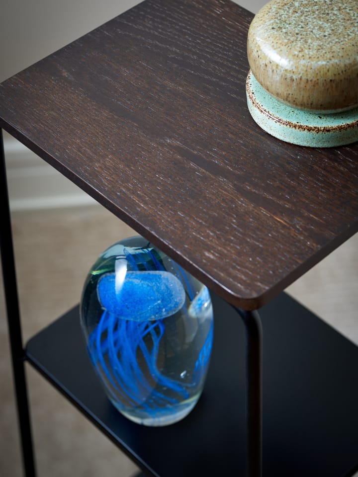 Mixrack 플로어 선반 L 선반 26x19x82.2 cm, Stained oak-black Maze | 메이즈