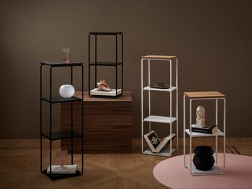 Mixrack 플로어 선반 L 선반 26x19x82.2 cm - Stained oak-black - Maze | 메이즈