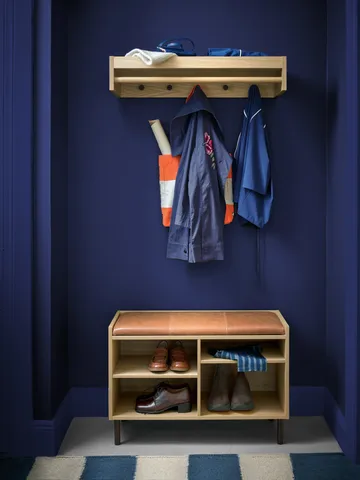 젠틀 코트 행거 - Oak, 78x15x32 cm - Maze | 메이즈