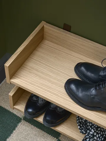 젠틀 신발 선반 - Oak, 78x8x30 cm - Maze | 메이즈