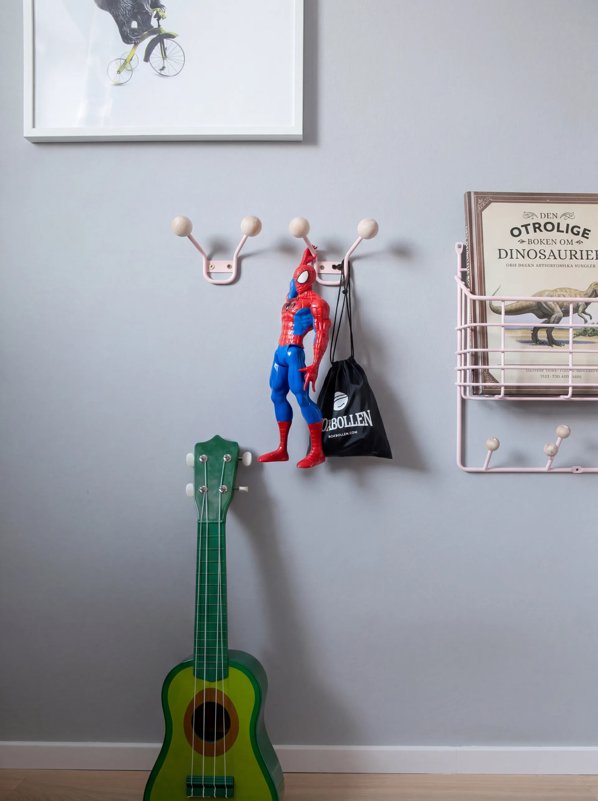 미들 선반 주니어, Pale Pink, 38.6x35.2x8.6 cm Maze | 메이즈