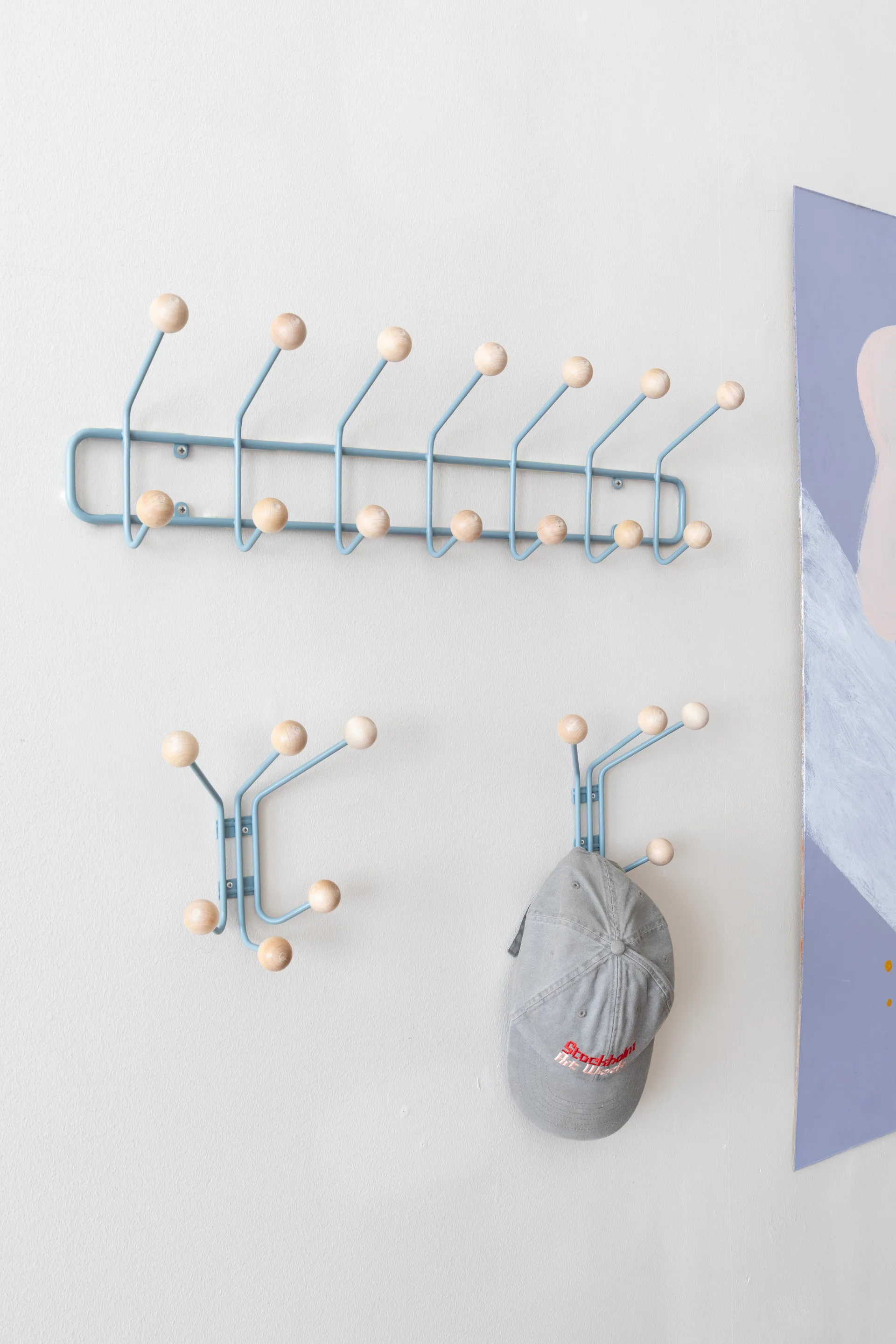 빌 가로 행거 S, Pigeon blue Maze | 메이즈