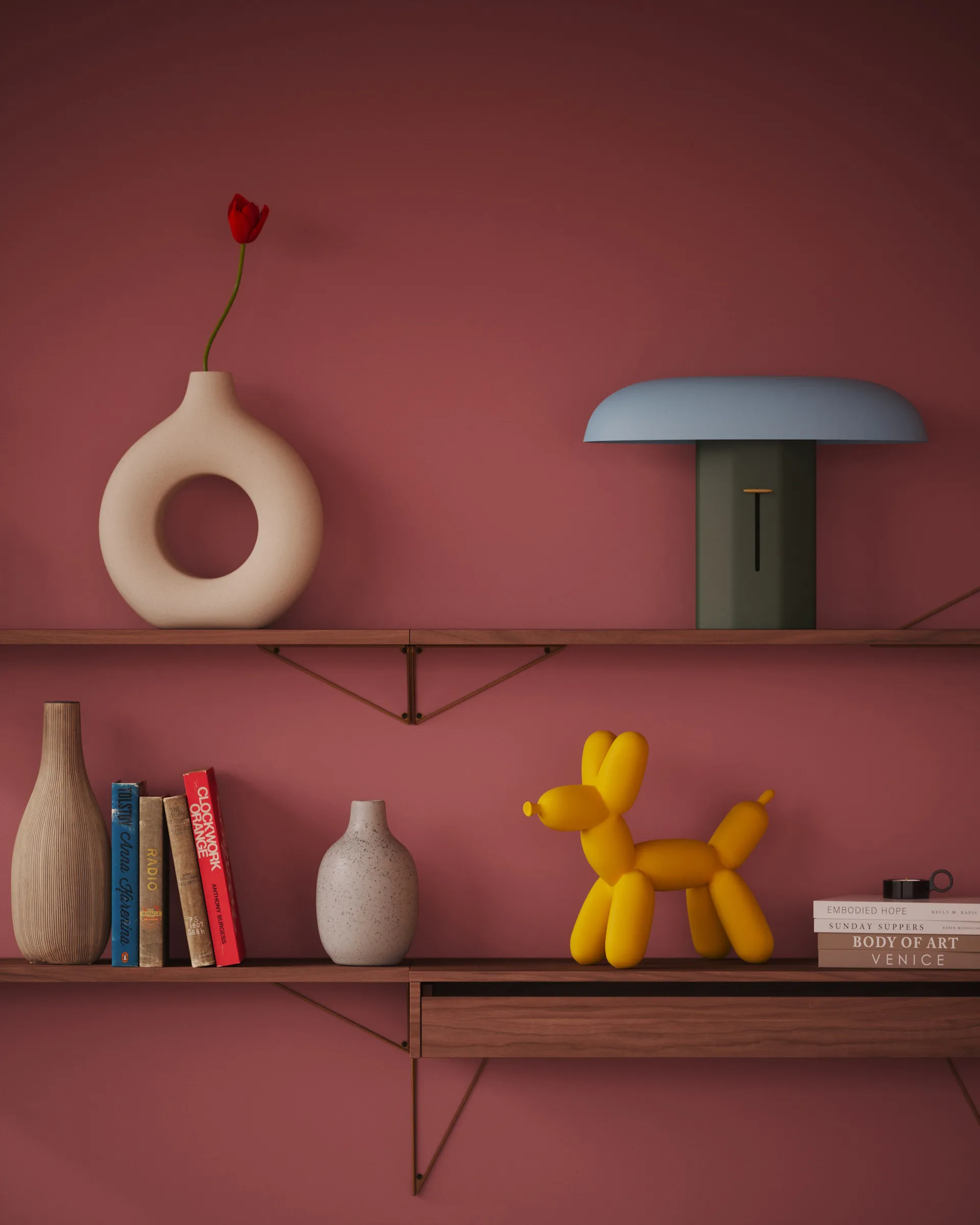 피타고라스 선반, 라지, walnut Maze | 메이즈