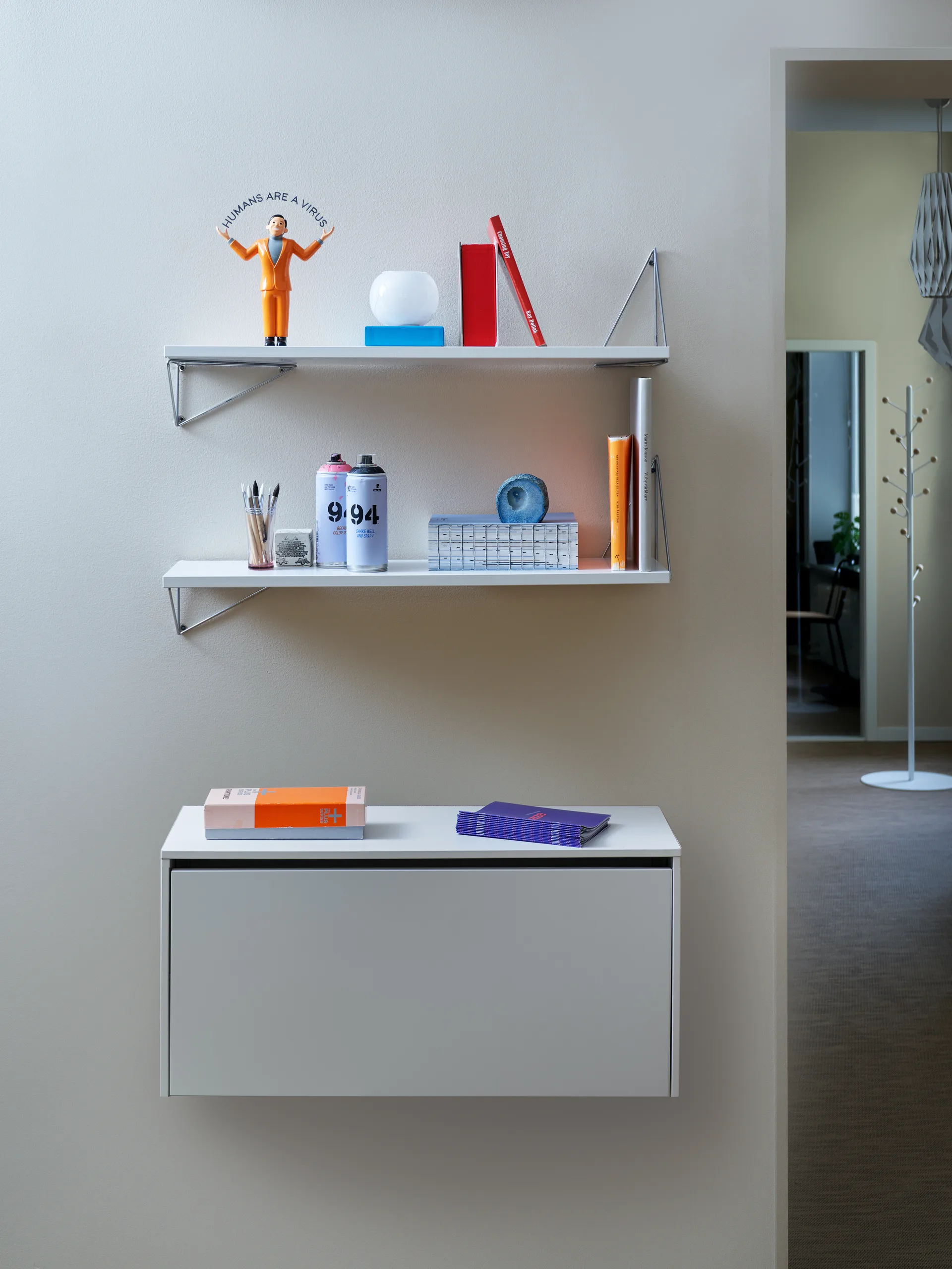 피타고라스 선반 피타고라스 선반, white Maze | 메이즈