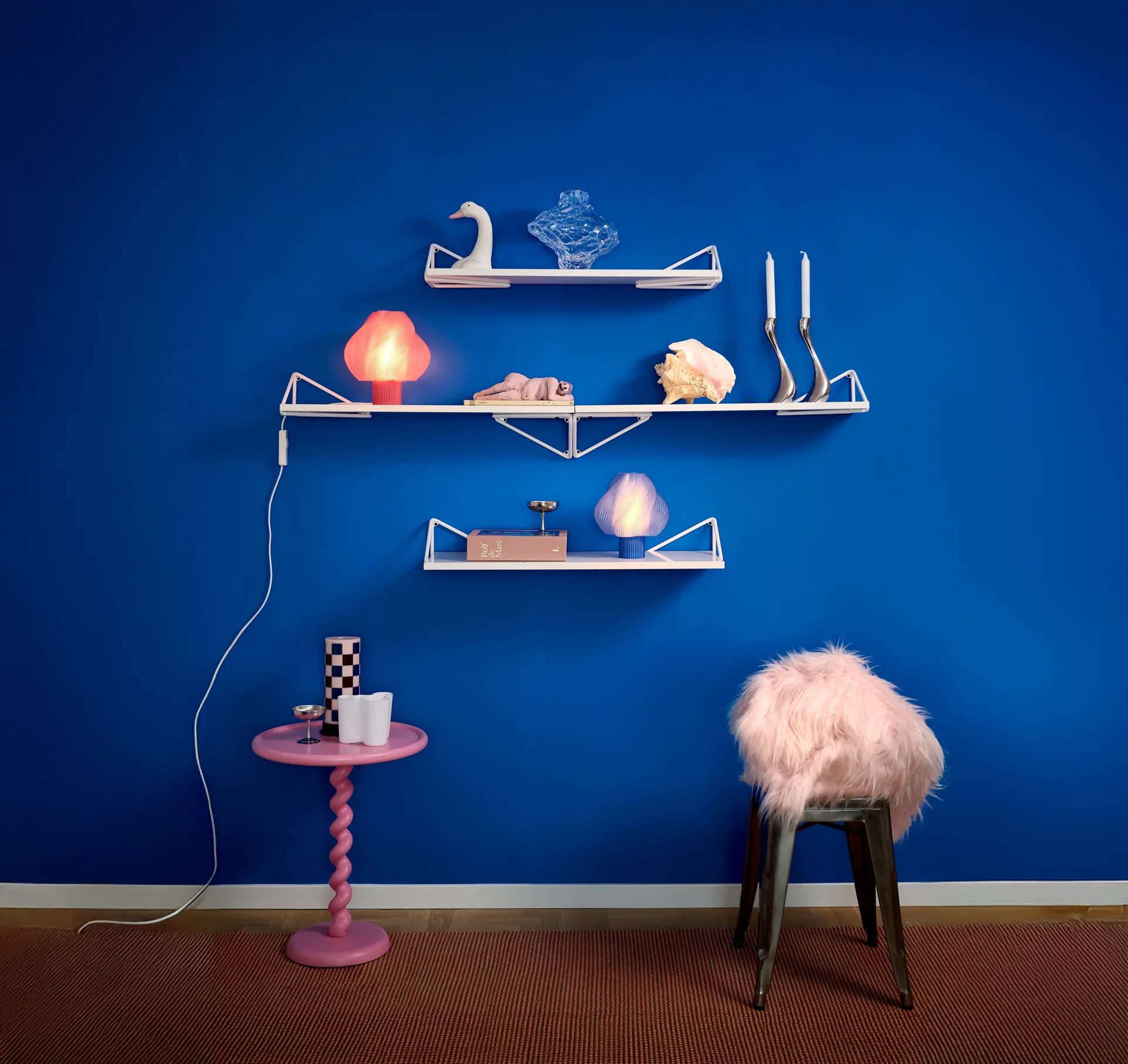 피타고라스 XL 브래킷 2개 세트, Porcelain white Maze | 메이즈