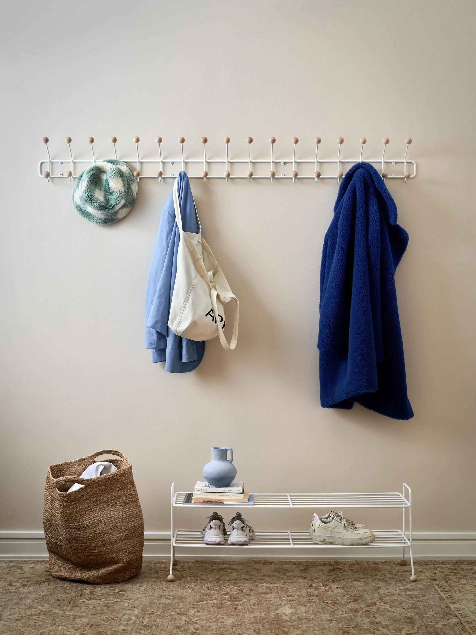 빌 가로 행거 XL, White Maze | 메이즈