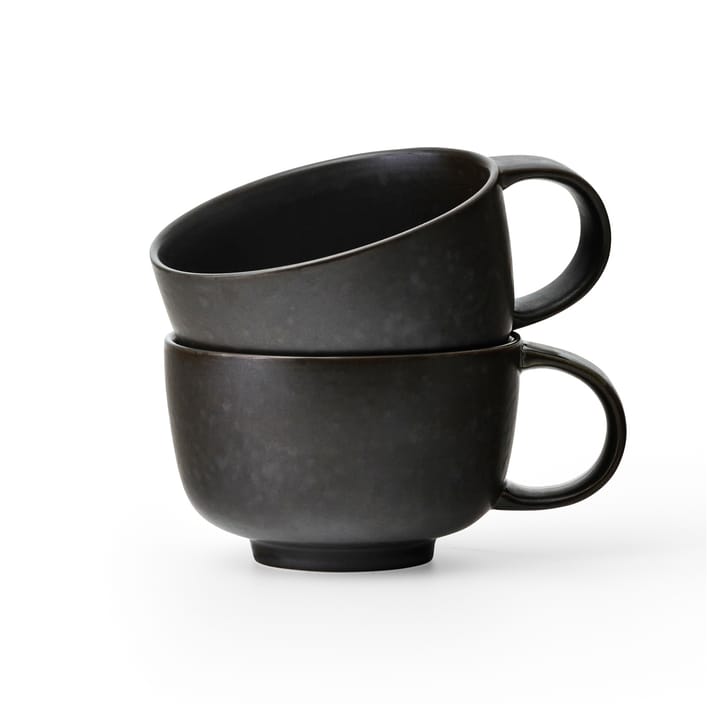 뉴 놈 컵 & 손잡이 25 cl 2개 세트 - Dark glazed - MENU | 메누
