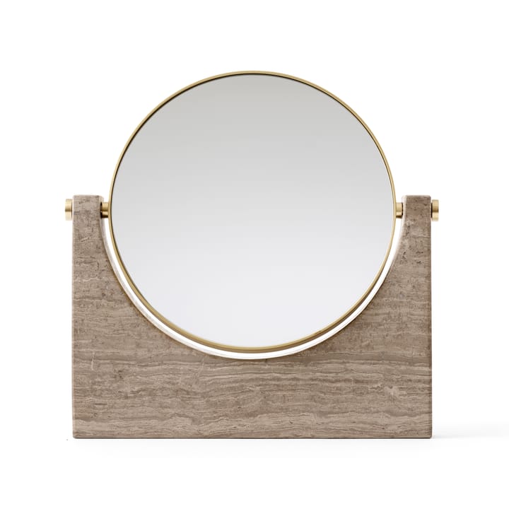 페페 마블 거울 - brass-brown marble - MENU | 메누