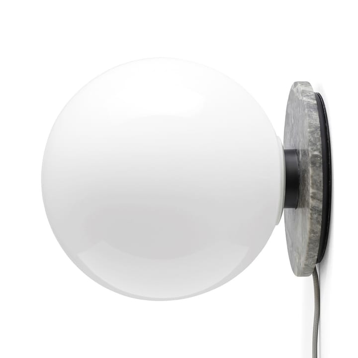 TR 테이블-벽 조명 grey marble DtW - Polished opal glass - MENU | 메누