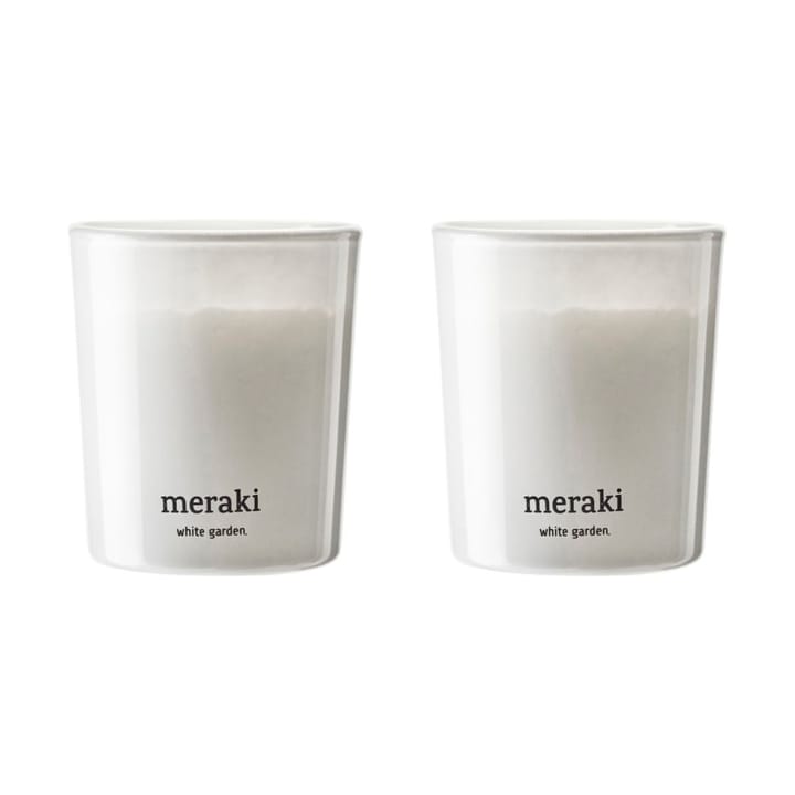 메라키 향초, 12시간 2개 세트, White garden Meraki | 메라키