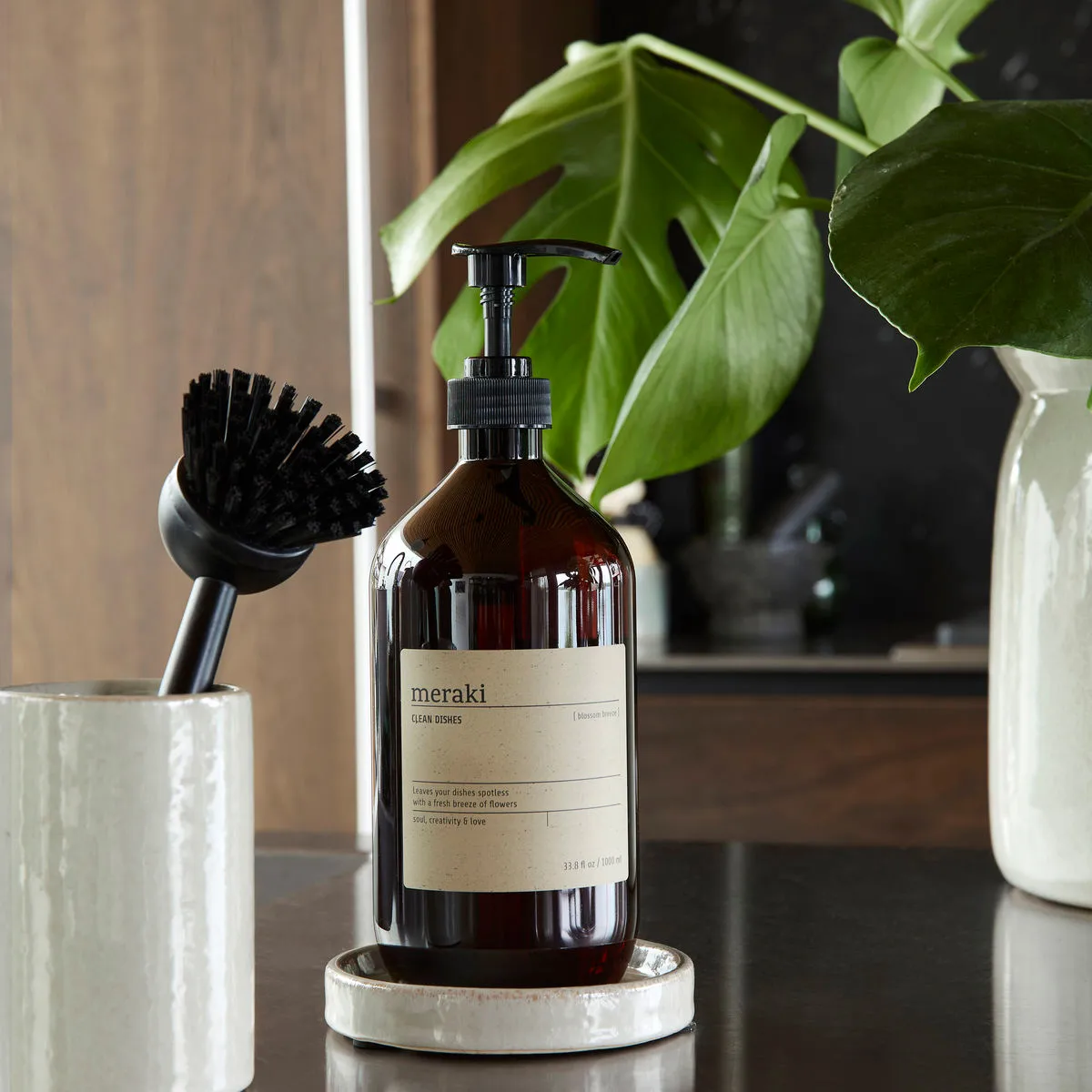 다투라 비누 받침 Ø12.5 cm, Shellish grey Meraki | 메라키