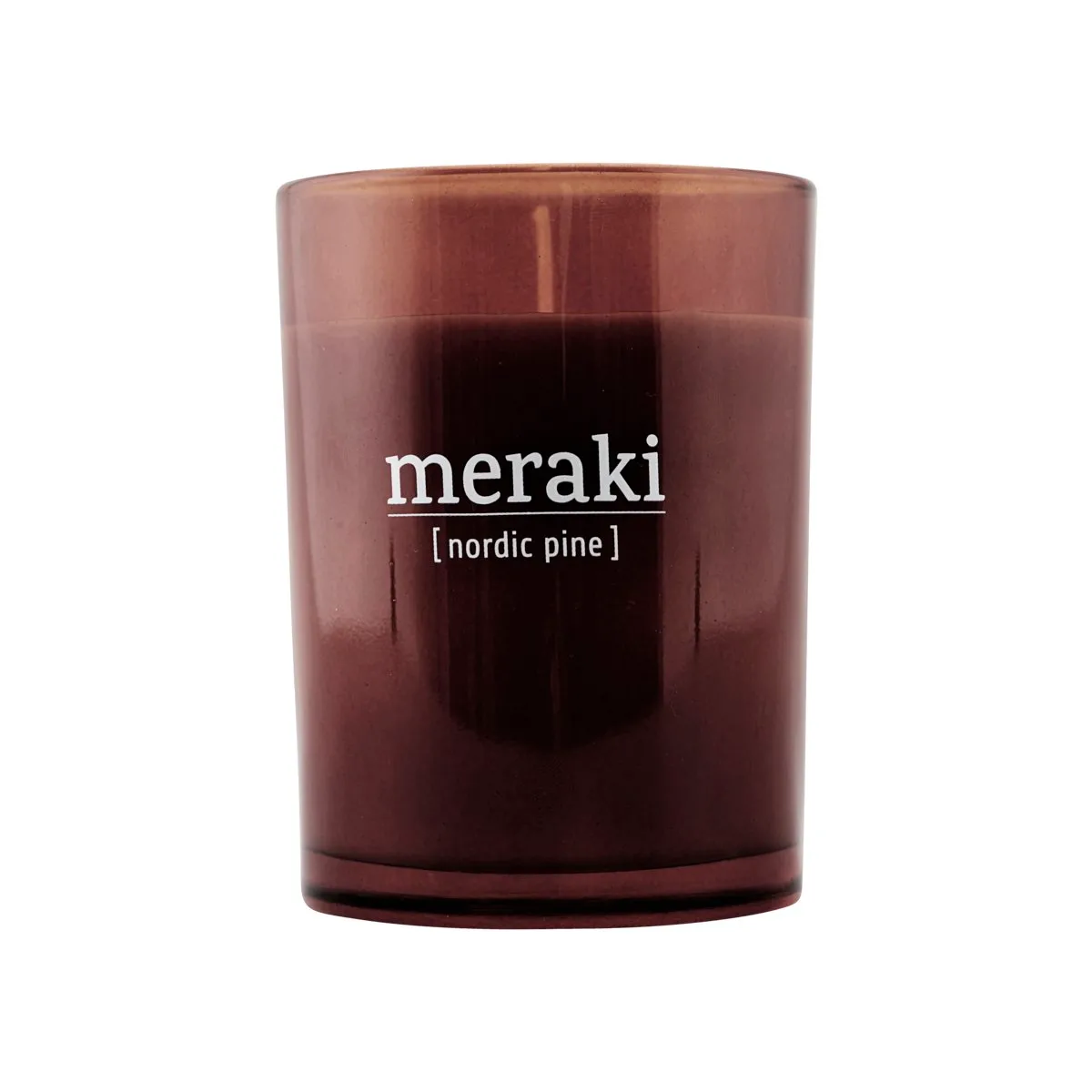 메라키 향초 브라운 글라스(35시간 지속), nordic pine Meraki | 메라키