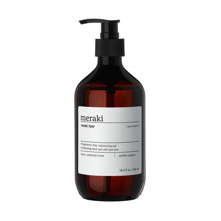 메라키 핸드 솝 490 ml - Pure basic - Meraki | 메라키